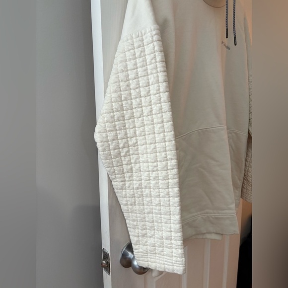 Columbia women Sunday summit override funnel sweater size large chalk quilt - Picture 3 of 12